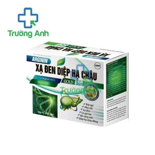 Arginin Xạ Đen Diệp Hạ Châu Gold 850 Fusi - Hỗ trợ bảo vệ gan và giải độc gan hiệu quả