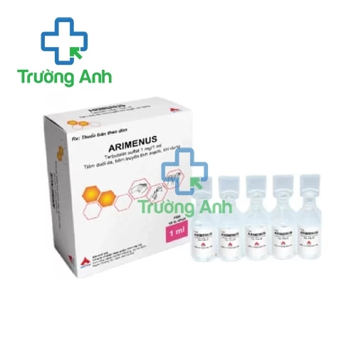 Arimenus 1ml (BFS-Terbutaline 1mg/1ml) - Thuốc điều trị hen phế quản hiệu quả