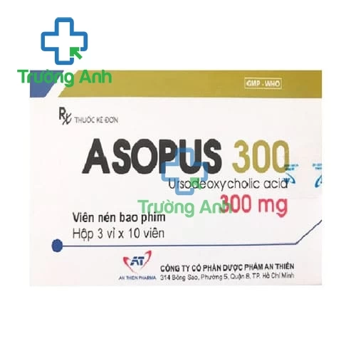 Asopus 300 - Thuốc điều trị bệnh sỏi mật của An Thiên