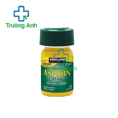 Aspirin 81mg Kirkland - Thuốc giảm đau hiệu quả của Mỹ