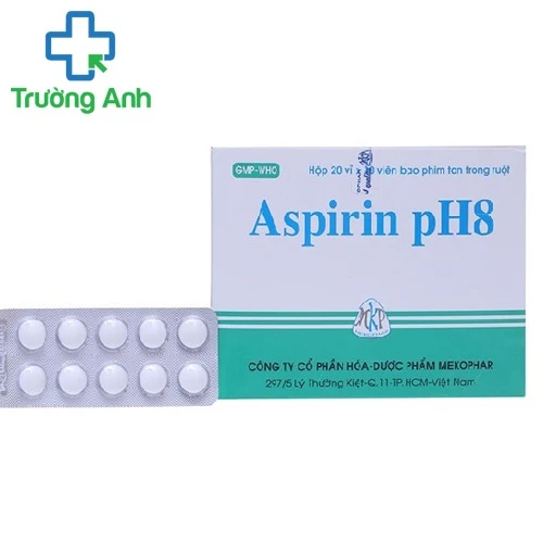 Aspirin pH8 - 500mg Mekophar - Thuốc giảm đau cơ, khớp hiệu quả