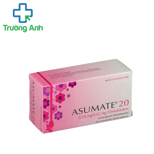 Asumate 20 - Thuốc tránh thai khẩn cấp hiệu quả