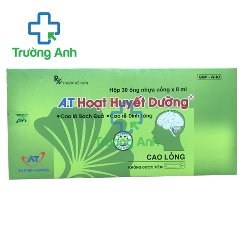 A.T Hoạt huyết dưỡng - Giúp điều trị suy giảm trí nhớ, thiếu máu lên não hiệu quả