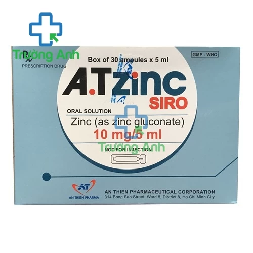 A.Tzinc siro (ống) - Thuốc bổ sung kẽm hiệu quả