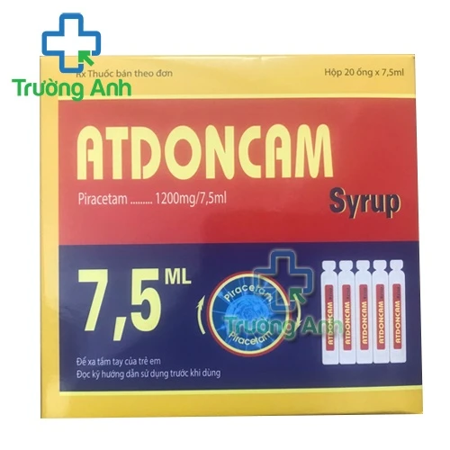 Atdoncam 1200mg Hadiphar - Thuốc điều trị suy giảm trí nhớ