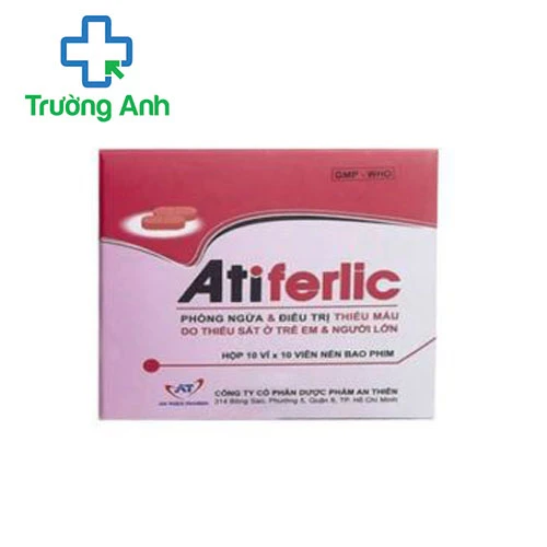 Atiferlic - Viên uống bổ sung sắt cho người lớn và trẻ em của An Thiên