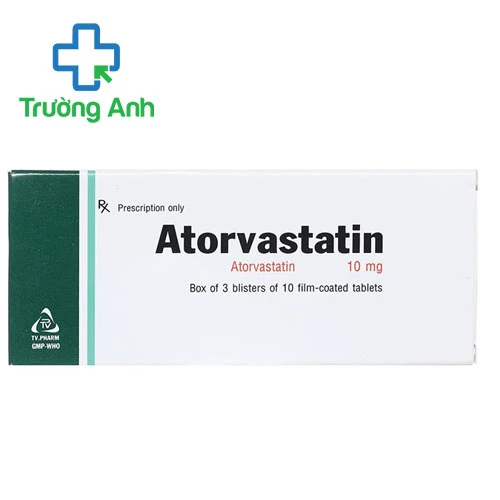 Atorvastatin TV.Pharm - Thuốc điều trị tăng Cholesterol máu hiệu quả