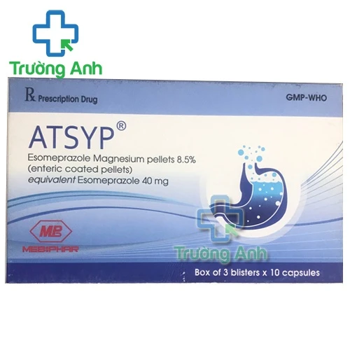 Atsyp 40mg Mebiphar - Thuốc điều trị trào ngược dạ dày, thực quản hiệu quả 