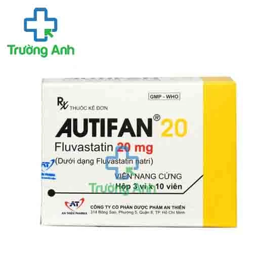 Autifan 20mg An Thiên- Thuốc điều trị tăng cholesterol trong máu hiệu quả