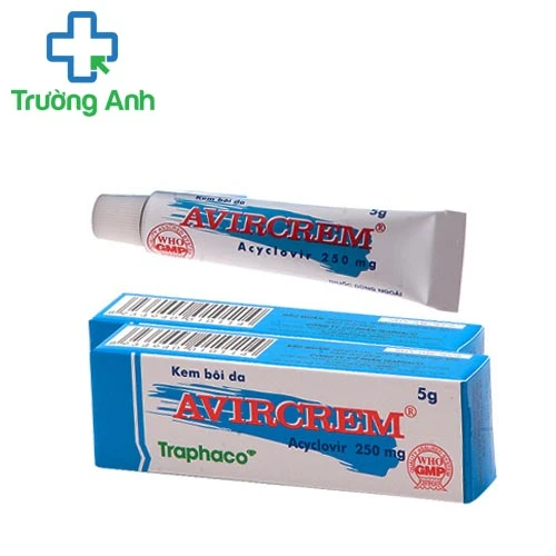 Avircrem 5% 5g - Thuốc điều trị và dự phòng nhiễm virus Herpes hiệu quả