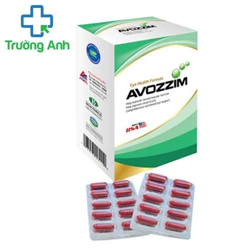 Avozzim viên - Viên uống bổ mắt hiệu quả của Mỹ