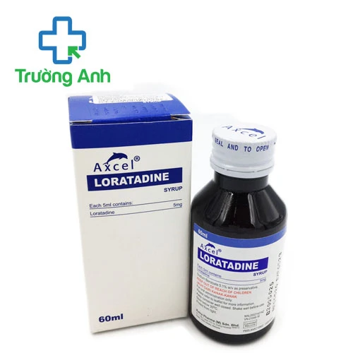 Axcel Loratadine syrup - Thuốc điều trị viêm mũi dị ứng hiệu quả của Malaysia