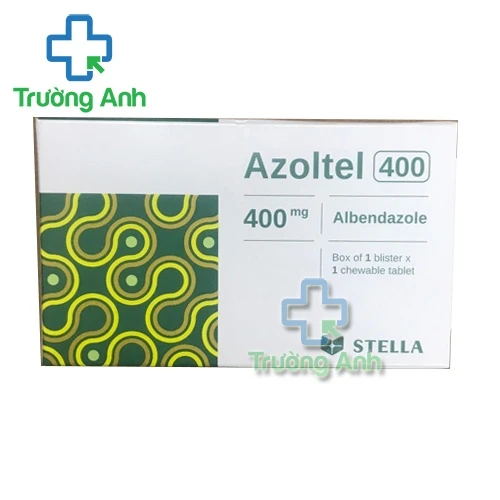 Azoltel 400 Stella - Thuốc tẩy giun sán hiệu quả