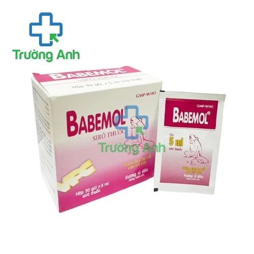 Babemol (gói) - Thuốc giảm đau, hạ sốt hiệu quả của Dược phẩm Cửu Long