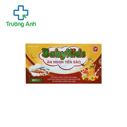 BabyKids Ăn Ngon Yến Sào Trường Thọ - Giúp bổ sung Lysine và vitamin