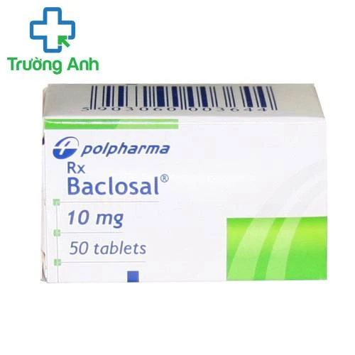 Baclosal 10mg - Thuốc giãn cơ và tăng trưởng lực cơ