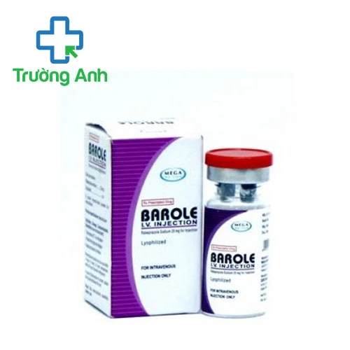 Barole injection 20mg - Thuốc điều trị loét dạ dày tá tràng hiệu quả của Ấn Độ