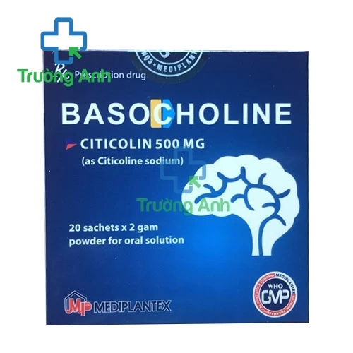 Basocholine 500mg - Thuốc điều trị bệnh não cấp tính hiệu quả của Mediplantex