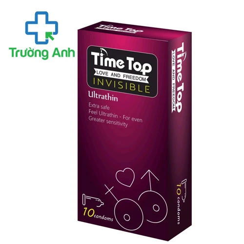 Bao cao su Time Top (hộp 10 cái) - Ngừa thai hiệu quả