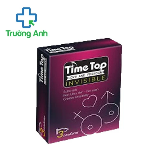 Bao cao su Time Top (hộp 3 cái) siêu mỏng