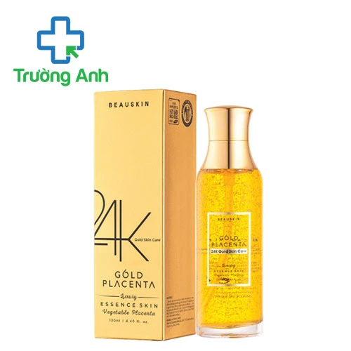 Nước hoa hồng Beauskin Luxury 24K Gold Placenta Essence Skin 130ml