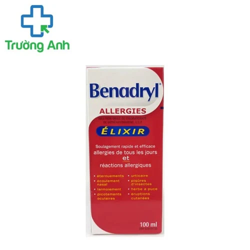 Benadryl-SR - Thuốc điều trị ho hiệu quả của Thái Lan