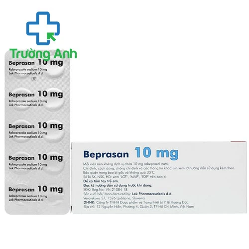 Beprasan 10mg - Thuốc điều trị loét dạ dày tá tràng hiệu quả