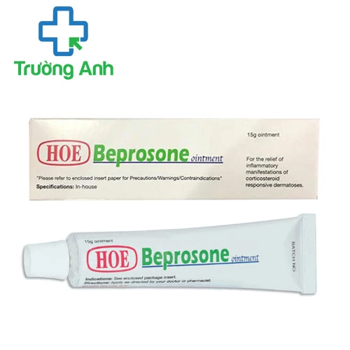 Beprosone ointment 15g - Thuốc điều trị viêm da hiệu quả