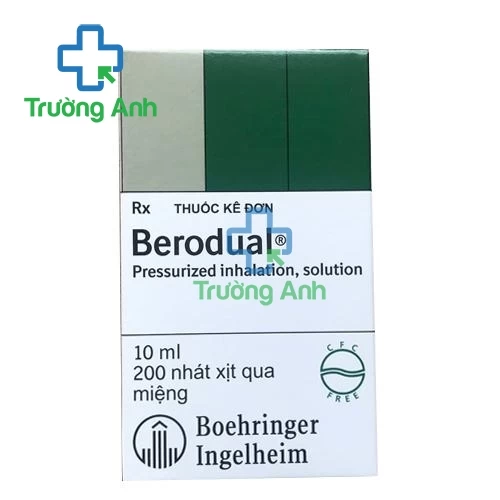 Berodual MDI 200dose.10ml - Thuốc điều trị rối loạn đường hô hấp hiệu quả