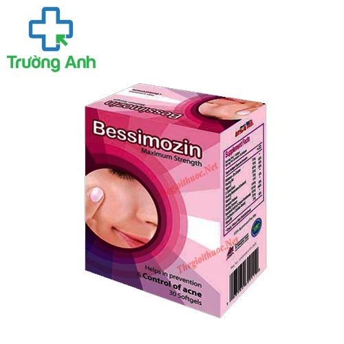 Bessimozin viên - Thực phẩm hỗ trợ điều trị mụn trứng cá