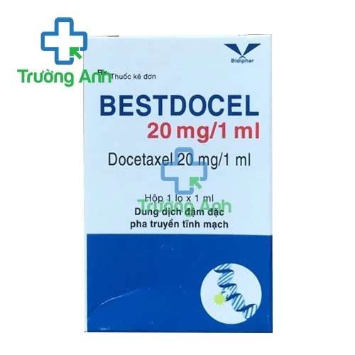 Bestdocel 20mg/1ml Bidiphar - Thuốc điều trị ung thư hiệu quả 