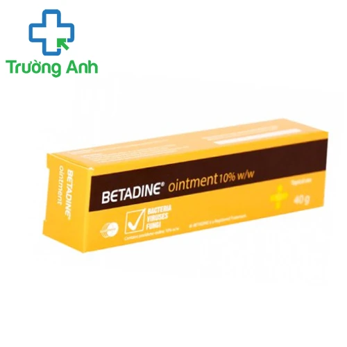 Betadine Ointment 10% w/w - Thuốc bôi ngoài da hiệu quả