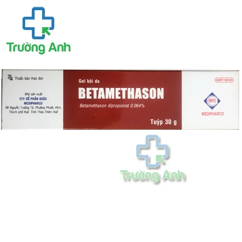 Betamethason gel 30g - Thuốc điều trị viêm ngứa hiệu quả (10 type)