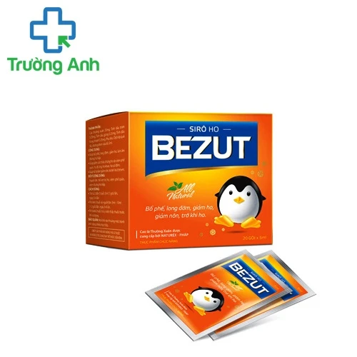 Bezut SR 110ml - TPCN giúp bổ phế, long đờm hiệu quả