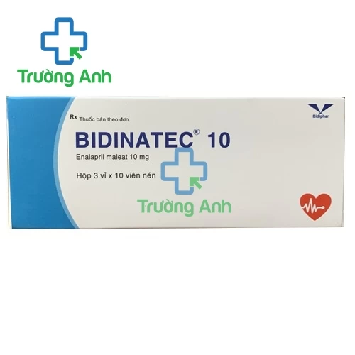 Bidinatec 10 Bidipharm - Thuốc điều trị huyết áp cao hiệu quả