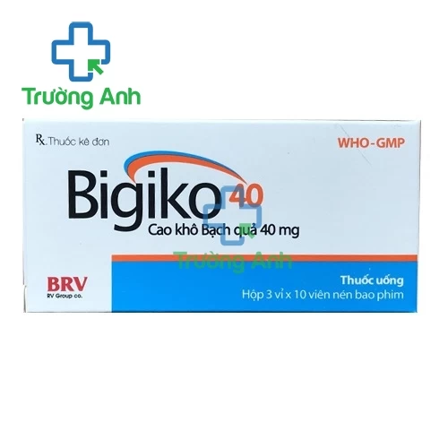 Bigiko 40 - Thuốc điều trị rối loạn tuần hoàn não hiệu quả