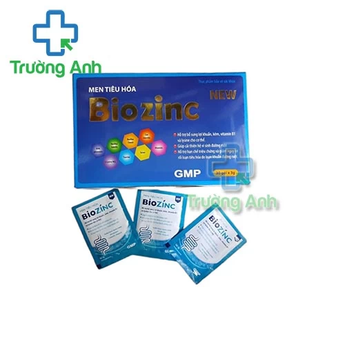 Men tiêu hóa Biozinc New Santex - Hỗ trợ cải thiện hệ tiêu hóa