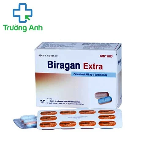 Biragan extra - Thuốc giảm đau, hạ sốt hiệu quả