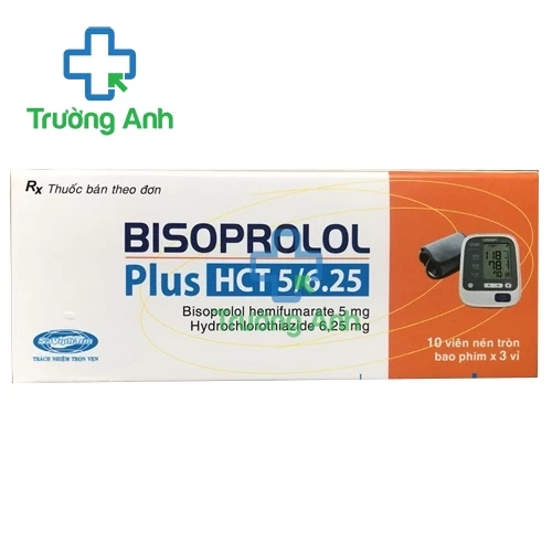 Bisoprolol Plus HCT 5/6.25 Savipharm - Thuốc điều trị tăng huyết áp