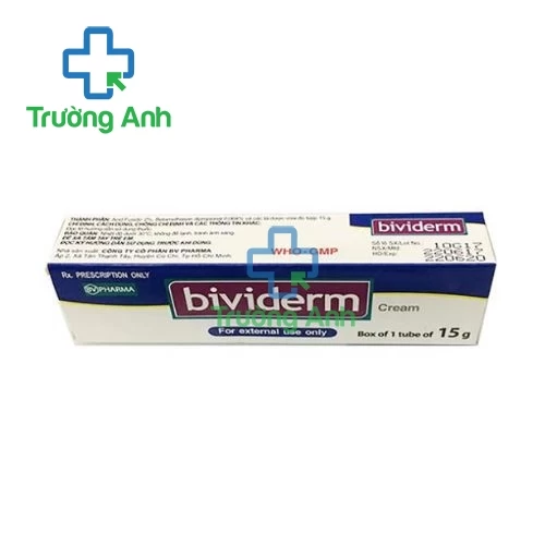 Bividerm 15g - Thuốc điều trị viêm da hiệu quả