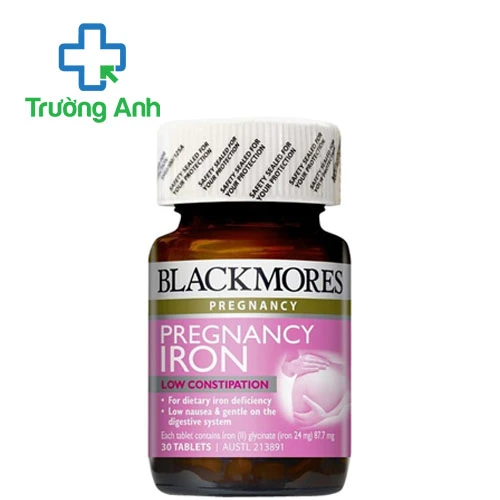 Blackmores Pregnancy Iron (30 viên) - Viên uống bổ sung sắt cho bà bầu