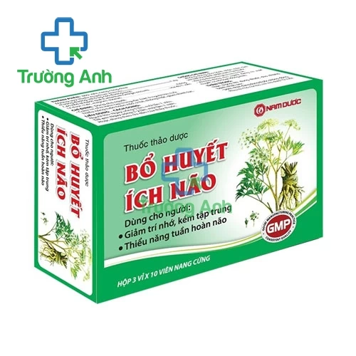 Bổ huyết ích não Nam Dược - Giúp tăng cường trí nhớ, lưu thông máu