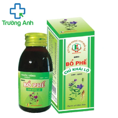 Bổ phế chỉ khái lộ Khaihapharco - Giúp bổ phổi, trị ho hiệu quả