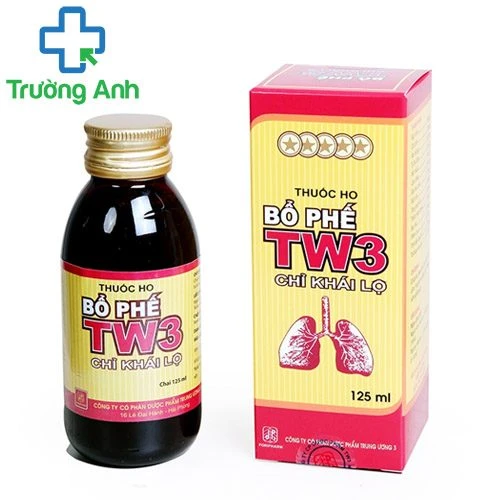 Bổ phế TW3 chỉ khái lộ (chai) - Hỗ trợ giảm ho, tiêu đờm hiệu quả