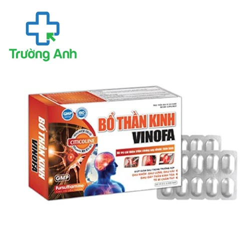 Bổ thần kinh Vinofa - Hỗ trợ cải thiện suy nhược thần kinh hiệu quả