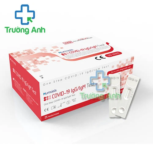 Humasis Covid-19 IgG/IgM Test - Bộ kit xét nghiệm nhanh kháng nguyên Sars-CoV-2