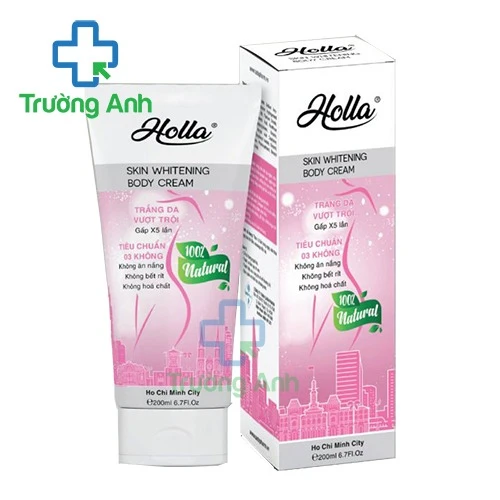 SKIN WHITENING BODY CREAM HOLLA - Kem dưỡng trắng body hiệu quả