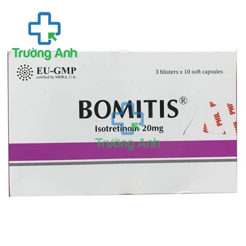 Bomitis - Thuốc điều trị mụn trứng cá nặng hiệu quả