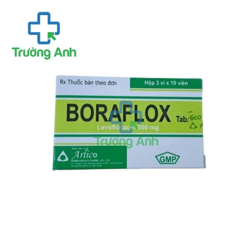 Boraflox Tab 500mg Arlico - Thuốc điều trị nhiễm khuẩn hiệu quả