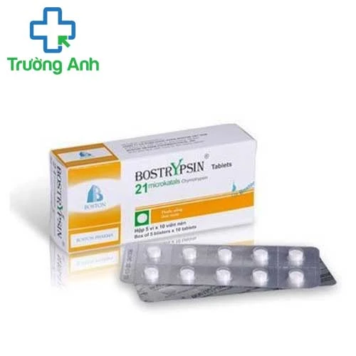 Bostrypsin - Thuốc chống viêm, chống phù nề hiệu quả